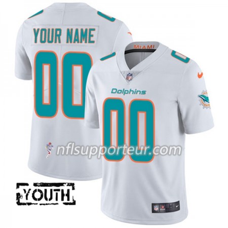 Maillot Enfant Miami Dolphins Personnalisé Blanc